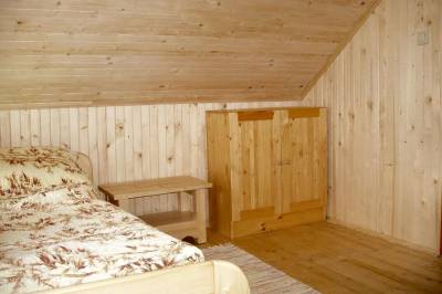 Šesťlôžková chatka - spálňa s 1-lôžkovými posteľami, Chaty Dagmar, Liptovský Mikuláš