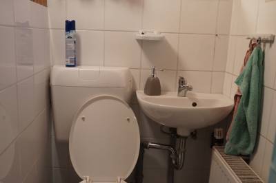 Kúpeľňa s toaletou, Chatka pod Halinami, Ružomberok