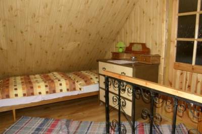 Spálňa s 1-lôžkovou posteľou, Drevenica u Jozefa, Vysoká nad Kysucou
