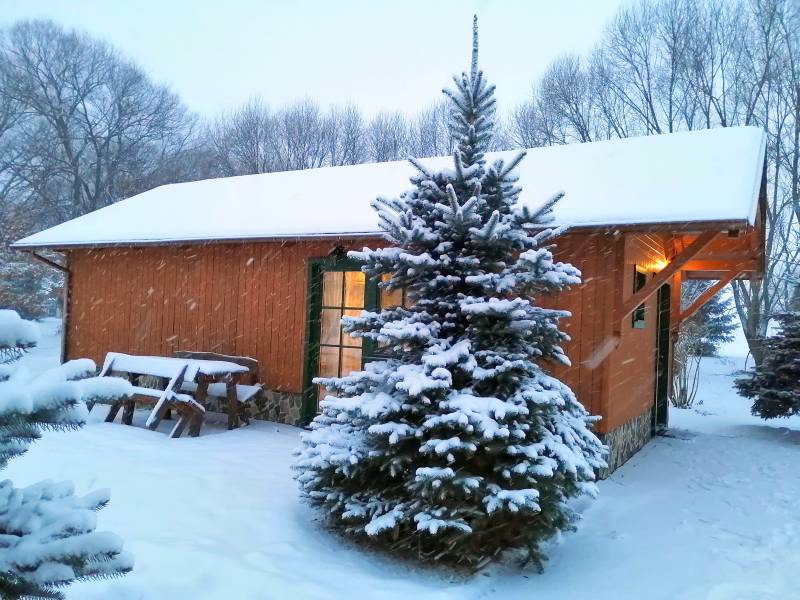 Exteriér v zime, Tatralandia Chatka SnoWiki, Liptovský Mikuláš