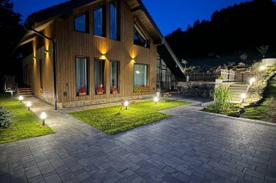 Exteriér ubytovania v obci Matiašovce, Chata pod Cigerníkom, Matiašovce