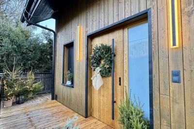 Exteriér ubytovania v obci Matiašovce, Chata pod Cigerníkom, Matiašovce