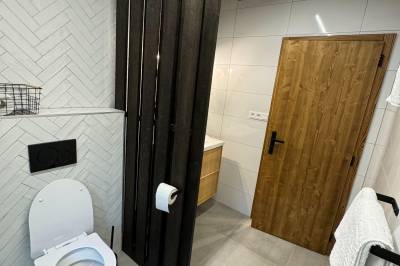 Kúpeľňa s toaletou, Chata pod Cigerníkom, Matiašovce