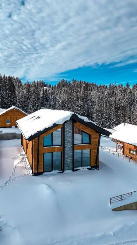 Exteriér, Chata Andromeda, Oravská Lesná