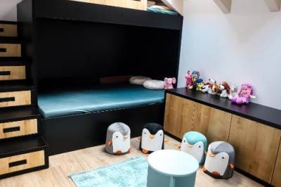 Poschodová posteľ, Chata Andromeda, Oravská Lesná