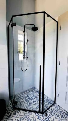 Kúpeľňa 1, sprchovací kút, VILA VLASTA - Rodinný apartmán, Vysoké Tatry