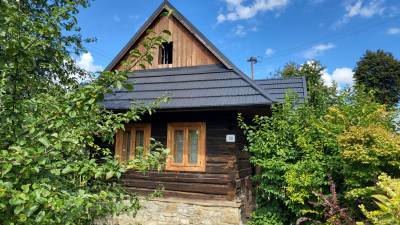 Exteriér ubytovania v obci Liptovské Matiašovce, Drevenica Jurošík, Liptovské Matiašovce