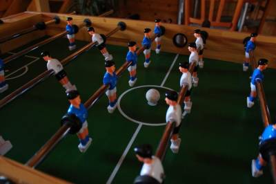 Stolný futbal, Chata pri Kaštieli Longevity Nature Retreat, Necpaly