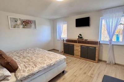 Spálňa, Chata pod Horou - Nová Baňa, Nová Baňa