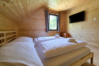Spálňa s manželskou posteľou, Chata Travel, Horná Mariková