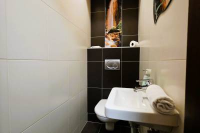 Samostatná toaleta, Apartmán TRAVEL Veľká Lomnica, Veľká Lomnica