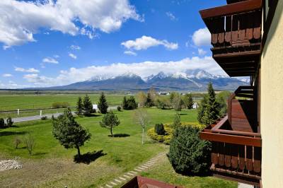 3 x Balkón s výhľadom, Apartmán TRAVEL Veľká Lomnica, Veľká Lomnica