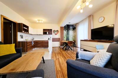 Priestranný apartmán 65 m², Apartmán TRAVEL Veľká Lomnica, Veľká Lomnica