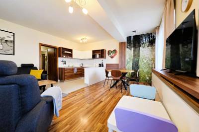 Priestranný apartmán 65 m², Apartmán TRAVEL Veľká Lomnica, Veľká Lomnica