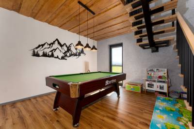 Biliardový stôl, Chalet pod Skalou, Liptovská Anna