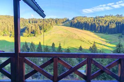 Krásne výhľady na lyžiarske stredisko, MONTANA RESIDENCE - Chata Panoráma, Belá - Dulice