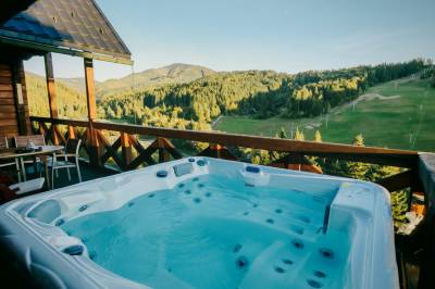 Vírivka s výhľadom, MONTANA RESIDENCE - Chata Panoráma, Belá - Dulice