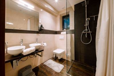 Kúpeľňa so sprchovacím kútom, Apartmán Comfort line - Chata MartinSki, Martin