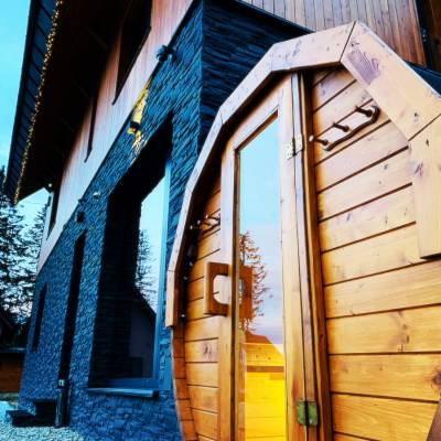 Vonkajšia sauna, Apartmán Separe - Chata MartinSki, Martin
