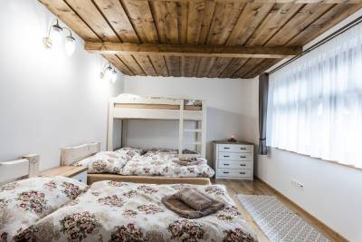 3-lôžková spálňa s manželskou posteľou, Chalupa u sv. Martina, Zuberec