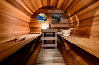 Sauna z cédrového dreva, AC Cactus Luxury Villa High Tatras private Wellness, Veľká Lomnica