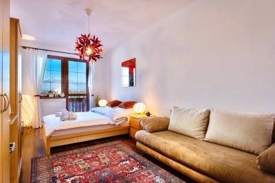 Spálňa s rozkladacou sedačkou, AC Cactus Cozy Apartment Tatry View, Veľká Lomnica