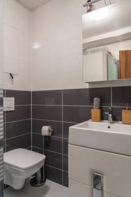 Kúpeľňa so sprchovým kútom, AC Apartmán Granit 104, Vysoké Tatry