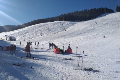 Zima - lyžovačka v Liptovskej Tepličke, Rezort Čerešnový Sad &amp; Wellness, Mengusovce