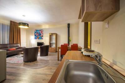 Apartmán Štandard s prístelkou - obývacia izba s kuchynkou, Rezort Čerešnový Sad &amp; Wellness, Mengusovce