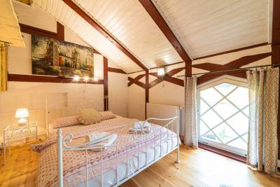 Apartmán Afrika - spálňa s manželskou posteľou, Zruby Vila Mária, Vysoké Tatry