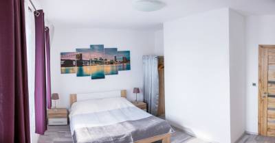 Spálňa s manželskou posteľou, Dovolenkový dom Active & Relax, Veľká Lomnica