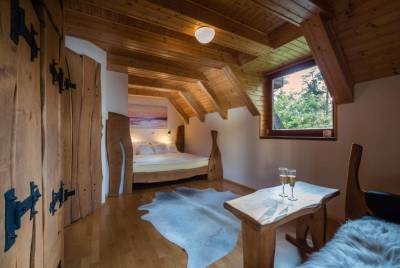 2-lôžková izba s manželskou posteľou, Villa Oddy, Stará Lesná