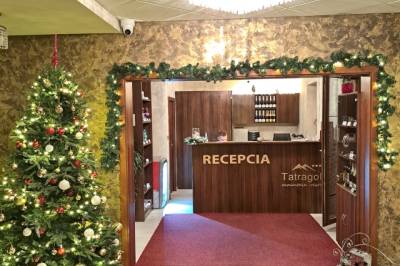 Recepcia, Tatragolf Mountain Resort, Veľká Lomnica