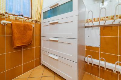 Kúpeľňa so sprchovým kútom, Chata Sojka, Horná Lehota