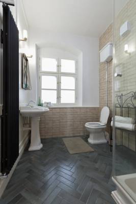 Apartmán Olive - kúpeľňa so sprchovacím kútom a toaletou, Apartments 1620yr, Trnava