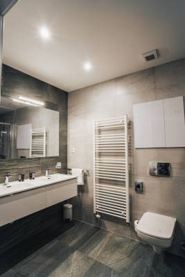 Kúpeľňa so sprchovým kútom, Apartmány Tatry - D313, Vysoké Tatry