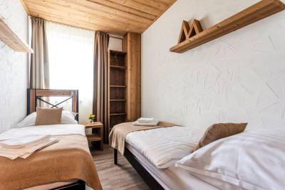 Spálňa 2 so samostatnými posteľami, Chalet Demänovka, Demänovská Dolina