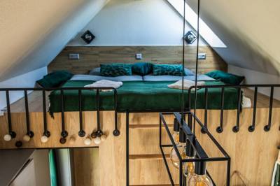 2-lôžková manželská posteľ na poschodí, Blasanka, Osturňa
