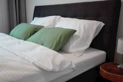 Apartmán Deluxe - spálňa s manželskou posteľou, Apartmány MINATA, Liptovský Mikuláš