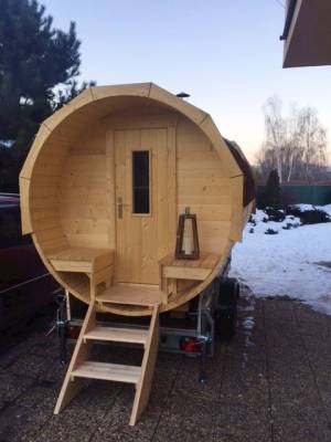 Mobilná fínska sauna, Chaty Liptov, Liptovský Trnovec