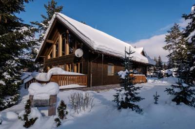 Exteriér ubytovania v zime, Chalet Tatras, Pribylina