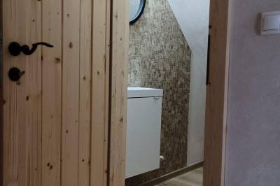 Vybavenie kúpeľne, Drevenica Lesana, Oravská Polhora