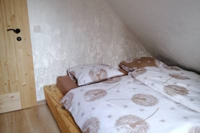 Spálňa s manželskou posteľou, Drevenica Lesana, Oravská Polhora
