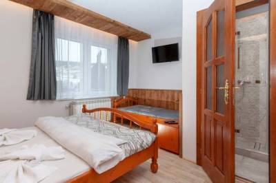 3-lôžková izba s manželskou posteľou, samostatným lôžkom a LCD TV, Vila Andrea, Ždiar