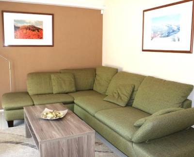Apartmán Bystrá - obývačka s rohovou sedačkou, Simply Relax Apartment Resort, Bystrá