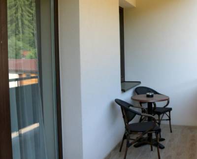 Apartmán Tále - terasa so sedením, Simply Relax Apartment Resort, Bystrá