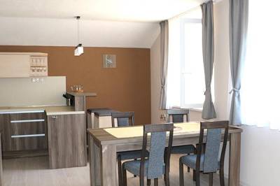 Apartmán Chopok - plne vybavená kuchyňa s jedálenským sedením, Simply Relax Apartment Resort, Bystrá