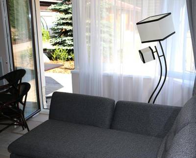 Apartmán Janka - vstup na terasu z obývačky, Simply Relax Apartment Resort, Bystrá