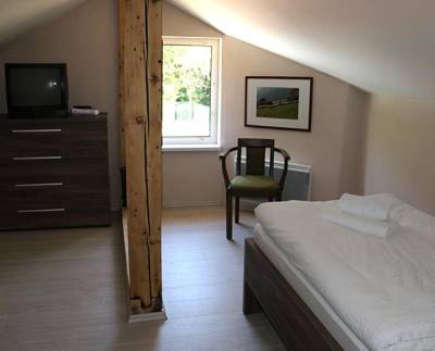 Apartmán Danka - spálňa s 2 samostatnými lôžkami a TV, Simply Relax Apartment Resort, Bystrá