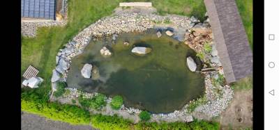 Rybník pri ubytovaní, Chalupa Dúbravská Bašta, Dúbrava